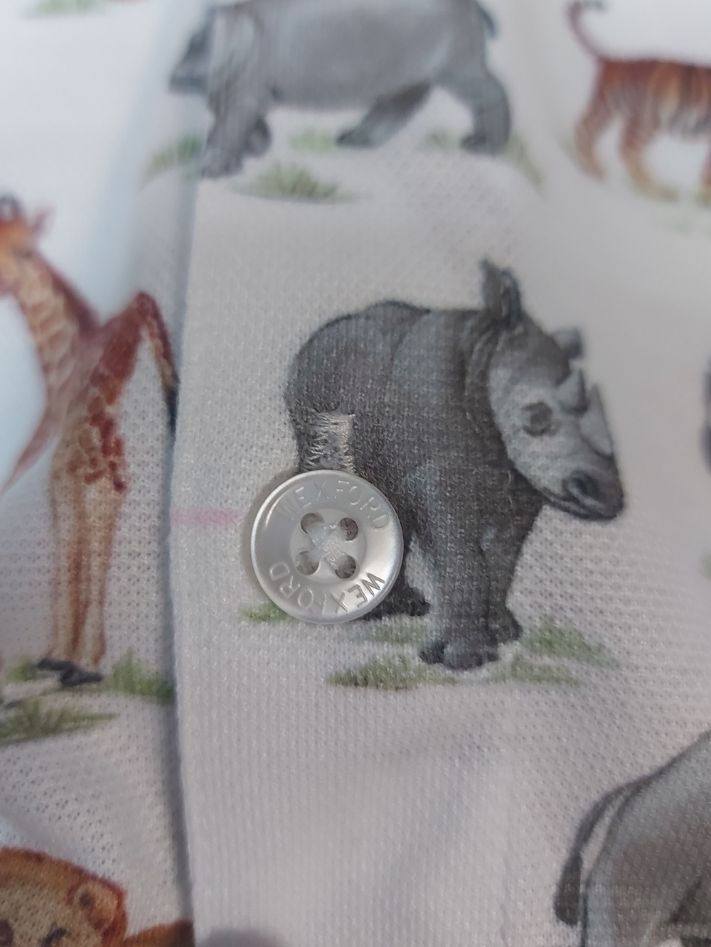Wexford Jr. Toddler Boys Safari Animal Short Sleeve Button-Up Shirt - Picture 4 of 6